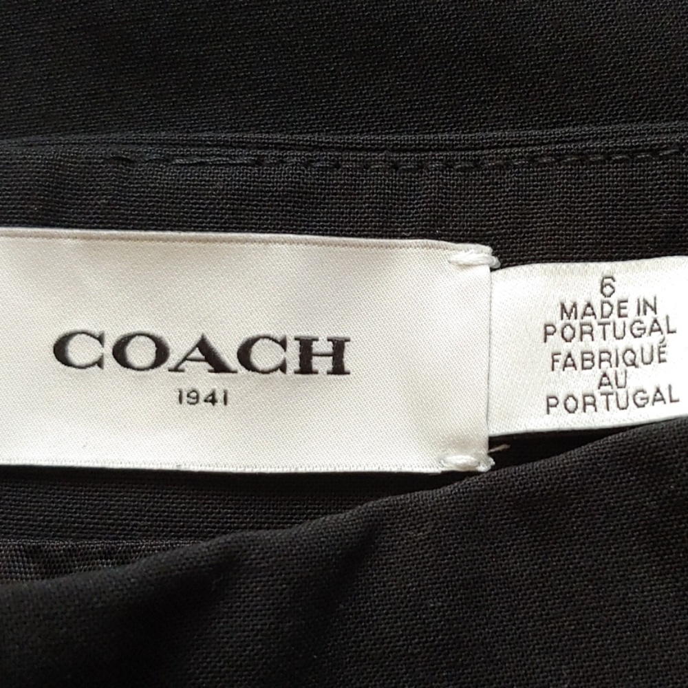 SOLD Coach 1941 Inverted-Pleat A-Line Skirt NWOT - Picture 5 of 6